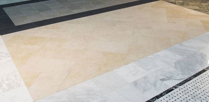 MSI Crema Marfil Select Polished Marble Tile 12" x 12"