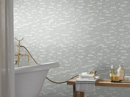 MSI Backsplash and Wall Tile Delano Blanco Mosaic Tile 6mm 12" x 12"