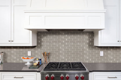 MSI Backsplash and Wall Tile Dove Gray 2" x 6" Beveled Tile Glossy