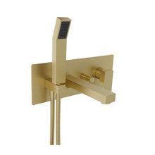 Baril REC B05 Wall-Mounted Tub Faucet With Hand Shower