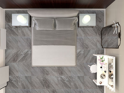 MSI Eden Bardiglio Matte Porcelain Tile 12" x 24"