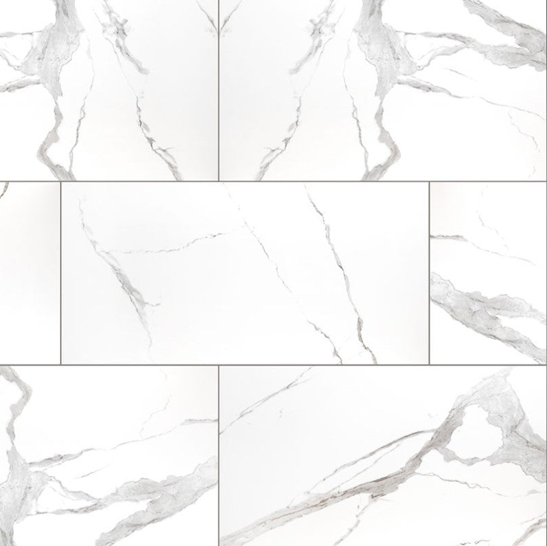 Statuary Polished Porcelain Tile Flooring
