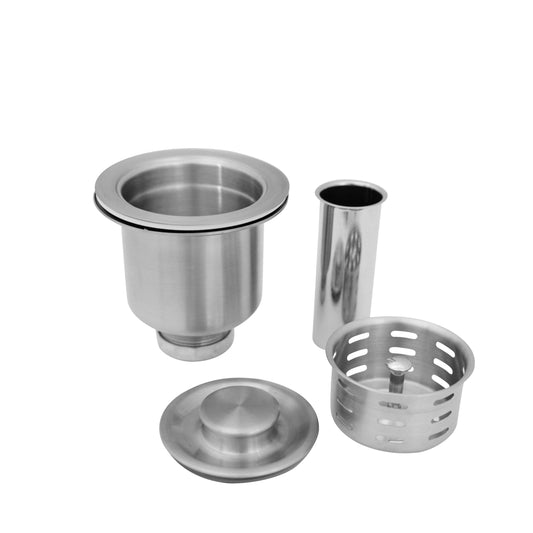 Stylish Azuni Luxury Baset Stainless Steel Kitchen Sink Strainer ST03