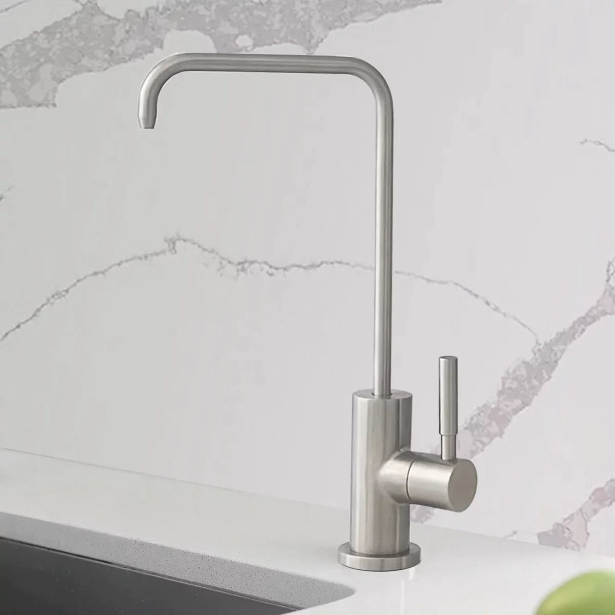 Stylish Melfi Single Handle Cold Water Tap - Stainless Steel Finish K-147S