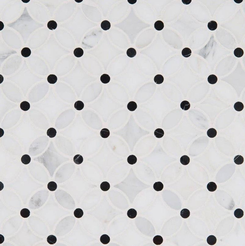 MSI Backsplash and Wall Tile Florita Pattern Polished 12" x 12"