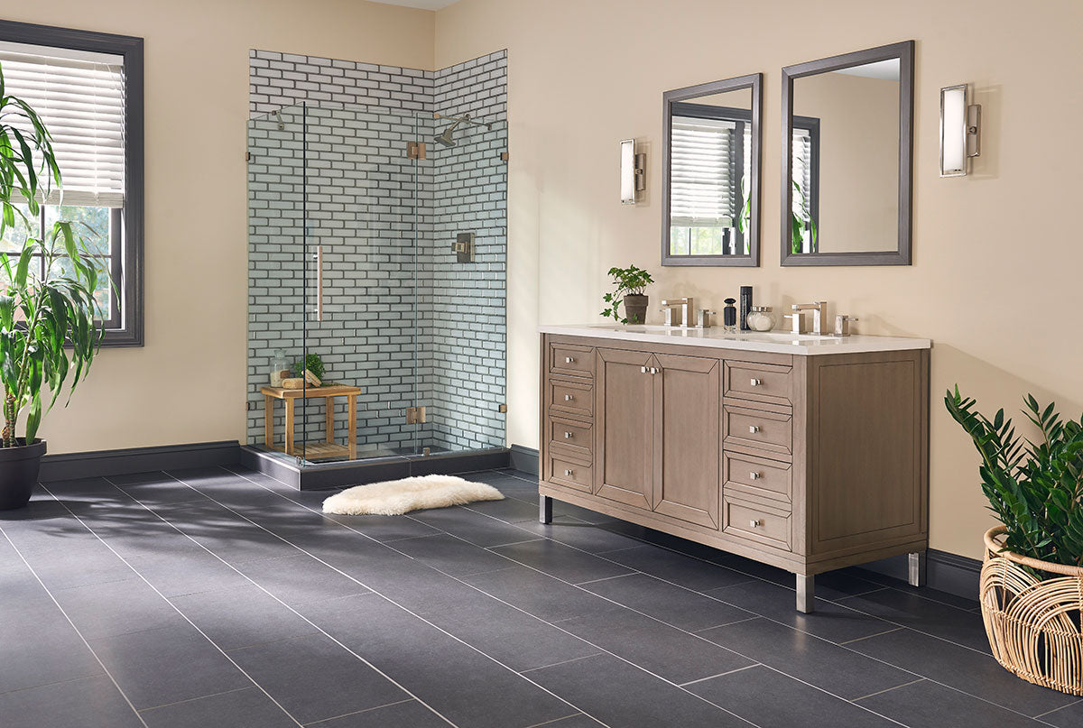 MSI Dimensions Graphite Matte Porcelain Tile 12" x 24"