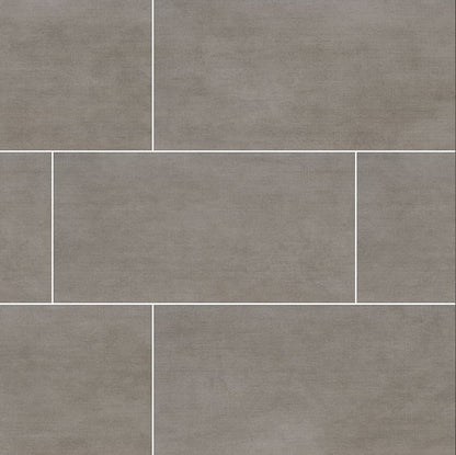MSI Gridscale Concrete Matte Ceramic Tile 12" x 24"