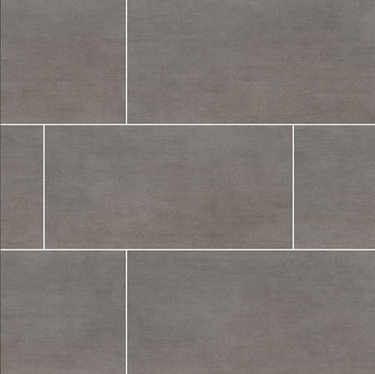 MSI Gridscale Graphite Matte Ceramic Porcelain Tile 12" x 24"