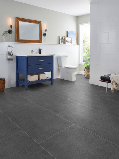 MSI Dimensions Gris Matte Porcelain Tile 12" x 24"