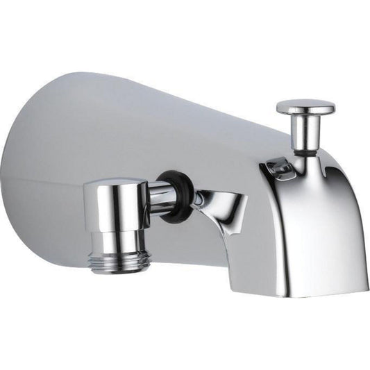 Delta Universal Showering Diverter Tub Spout With Handshower Adapter -Chrome