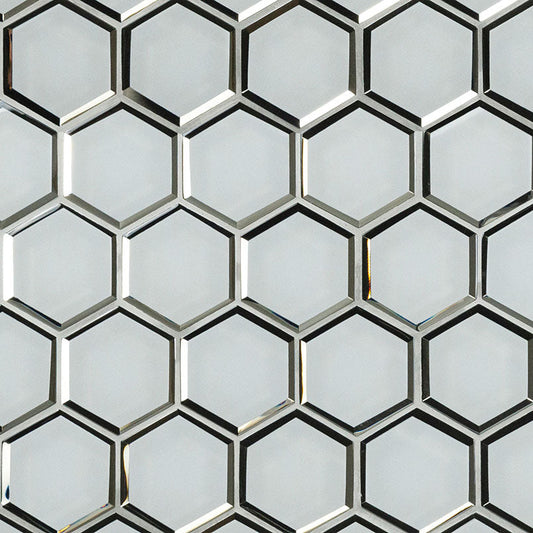 MSI Backsplash and Wall Tile Ice Beveled 3" Hexagon