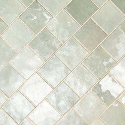 MSI Backsplash and Wall Tile Renzo Jade Ceramic Tile Glossy 5" x 5" 8mm
