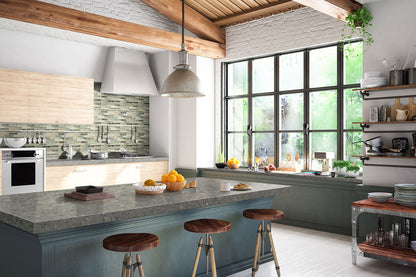 MSI Backsplash and Wall Tile Lazio Brick Glass Tile 4mm