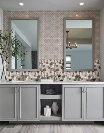 MSI Backsplash and Wall Tile Lynx Pattern Mosaic Tile 8mm