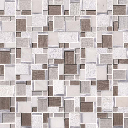MSI Backsplash and Wall Tile Magica Pattern Mosaic Tile 12" x 12" 6mm