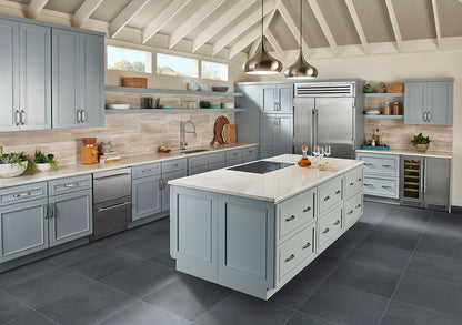MSI Flooring Slate Tile Montauk Blue 16" x 16"