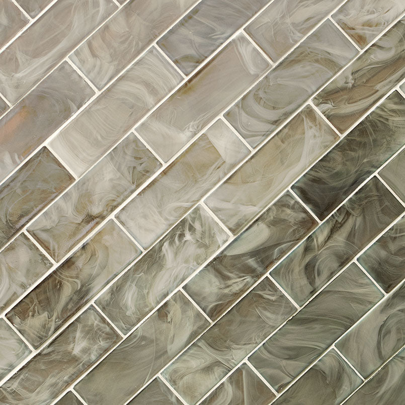 MSI Backsplash and Wall Tile Opalina Glass Subway Tile 6mm