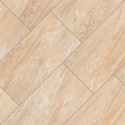 MSI Aria Oro Polished Porcelain Tile 12" x 24"