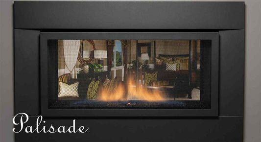 Sierra Flame Standard Natural Gas (NG) Palisade 36 – See-thru Direct Vent