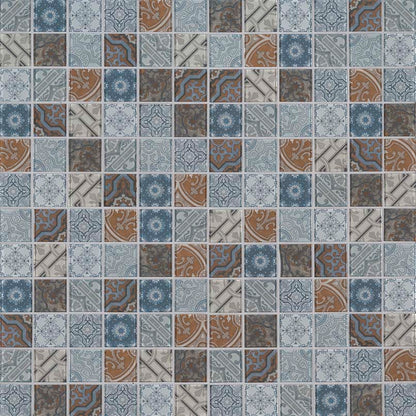 MSI Backsplash and Wall Tile Pasadena Glass Mosaic Tile 12" x 12" 6mm