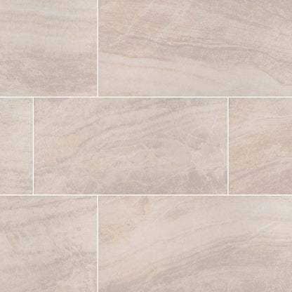 MSI Praia Crema Matte Porcelain Tile 24" x 48"