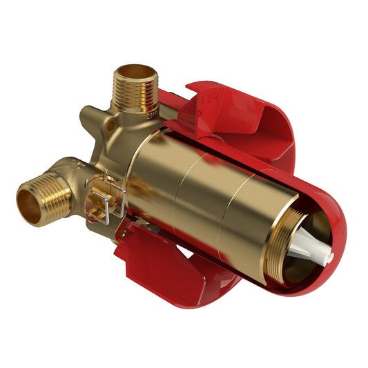 Riobel 1/2 Inch Thermostatic And Pressure Balance Rough-In Valve With Up To 3 Functions - Unfinished