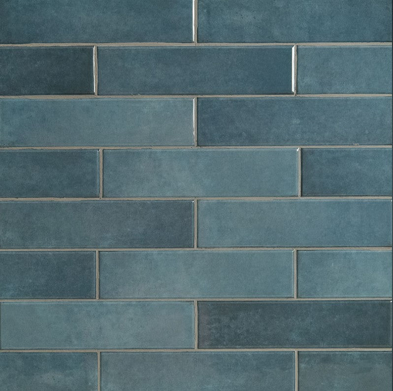 MSI Renzo Denim Glossy 3" x 12" Ceramic Tile