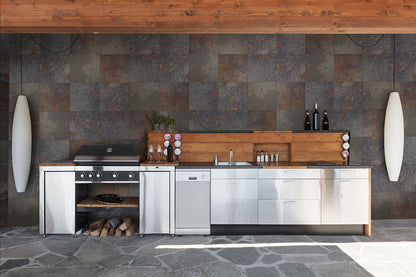 MSI Flooring Rustic Gold Gauged Slate 12" x 12"