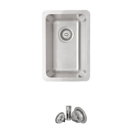 Stylish 12" Dual Mount Single Bowl Kitchen Sink(ZAFRA)