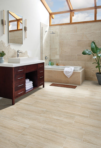 MSI Veneto Sand Mosaic Porcelain Tile Matte 2" x 2" 12" x 12"