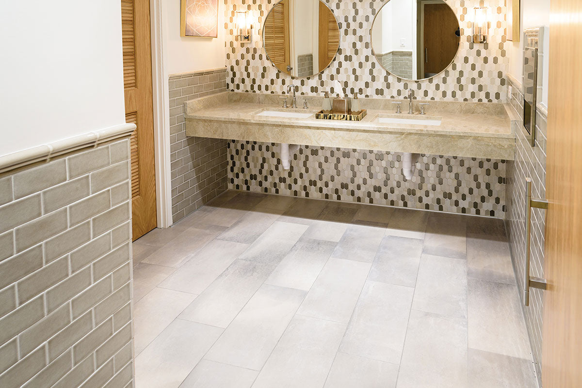 MSI Backsplash and Wall Tile Inessa Blanco Picket Pattern 12" x 12" 8mm