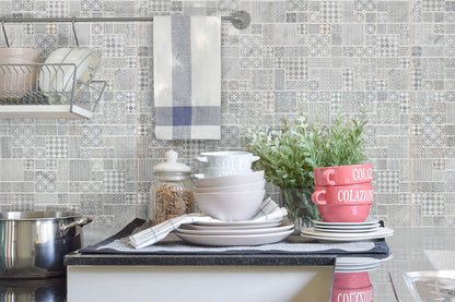 MSI Backsplash and Wall Tile Tetris Blanco 10mm