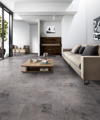 MSI Backsplash and Wall Tile Tundra Gray Polished Marble Tile 12" x 24"