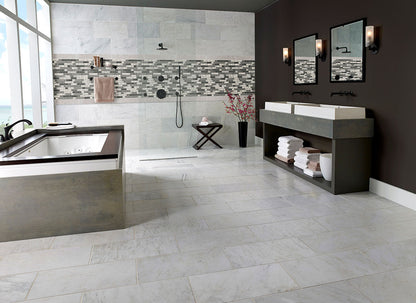MSI Backsplash and Wall Tile Urban Tapestry Interlocking Mosaic Glass Tile 6mm