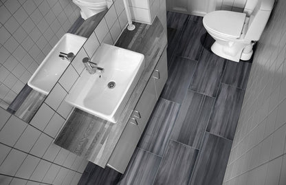 MSI Watercolor Graphite Matte Porcelain Tile 12" x 24"