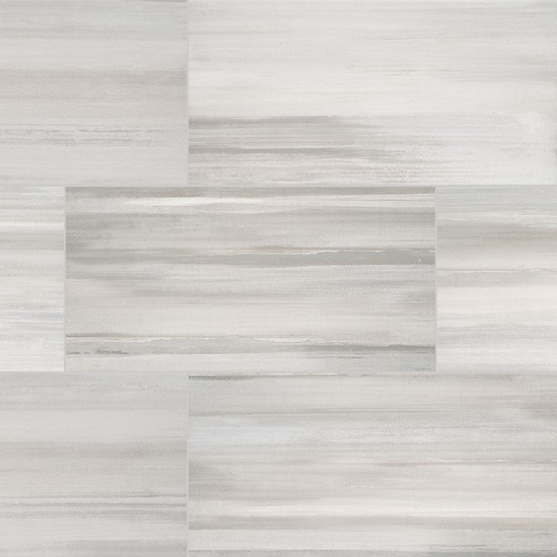 MSI Watercolor Grigio Matte Porcelain Tile 12" x 24"