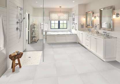 MSI Domino White Matte Porcelain Tile 12" x 24"