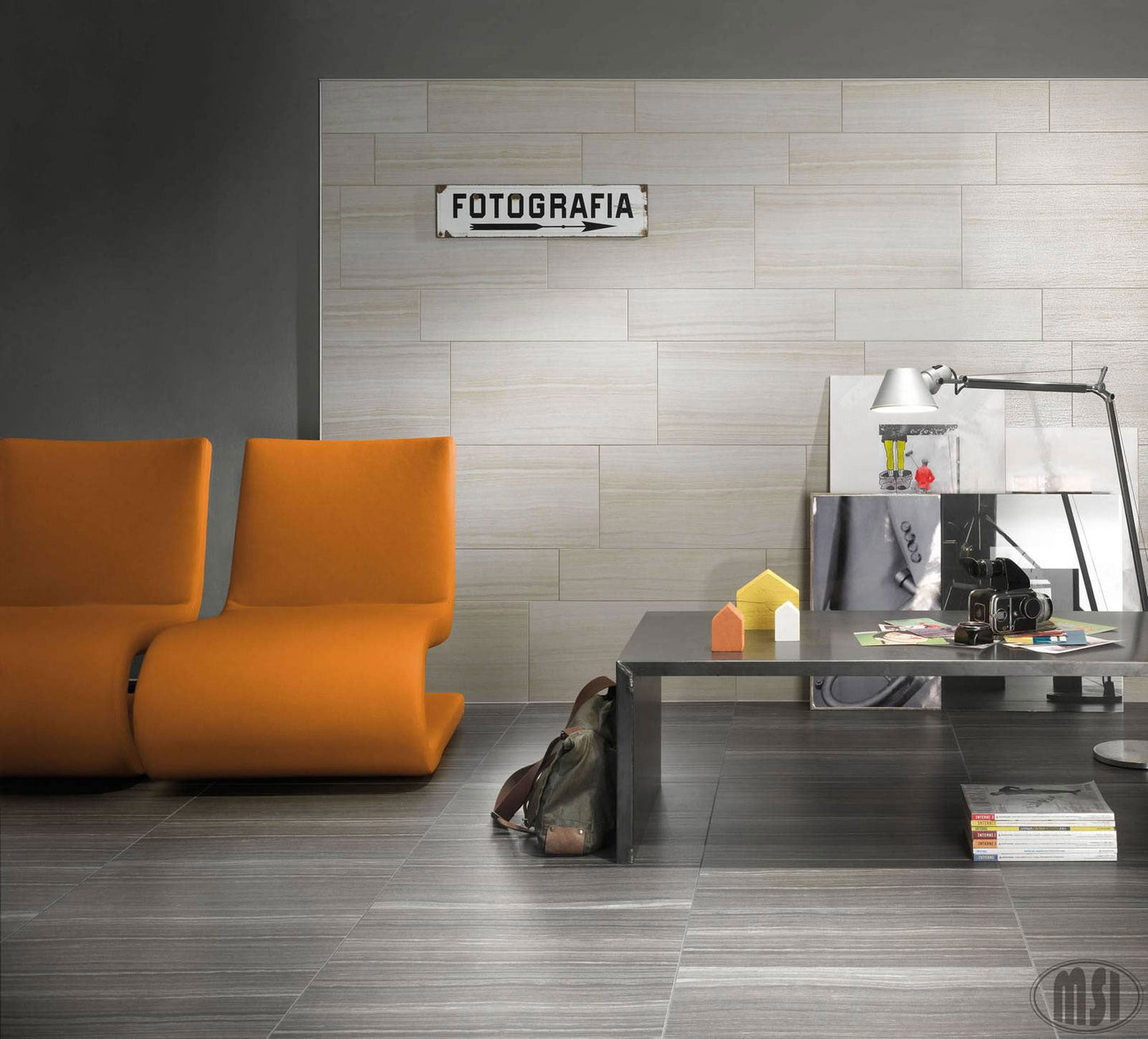 MSI Sophie Grey Matte Porcelain Tile 12" x 24"