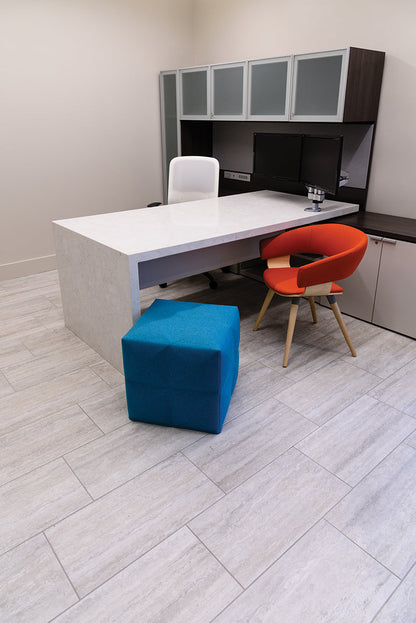 MSI Pietra Venato White Polished Porcelain Tile 12" x 24"