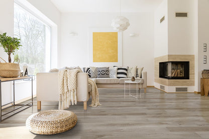 MSI Prescott Whitfield Gray Vinyl Flooring Low Gloss 7" x 48"